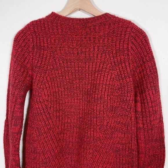 MAJE | ALPACA  WOOL BLEND MARBLED SWEATER - Picture 12 of 14